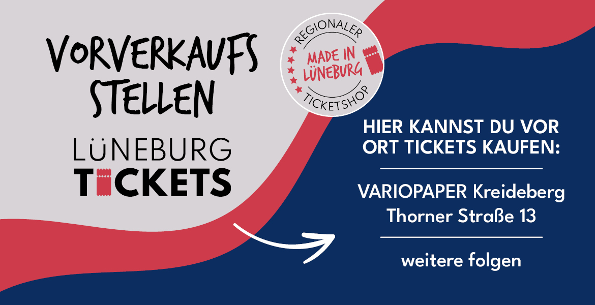 Ab sofort: Unsere neue Vorverkaufsstelle