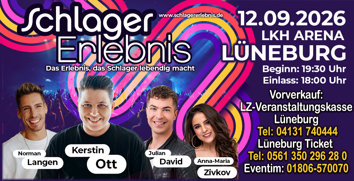 Schlagererlebnis mit Kerstin Ott // 12.09.2026 // LKH Arena